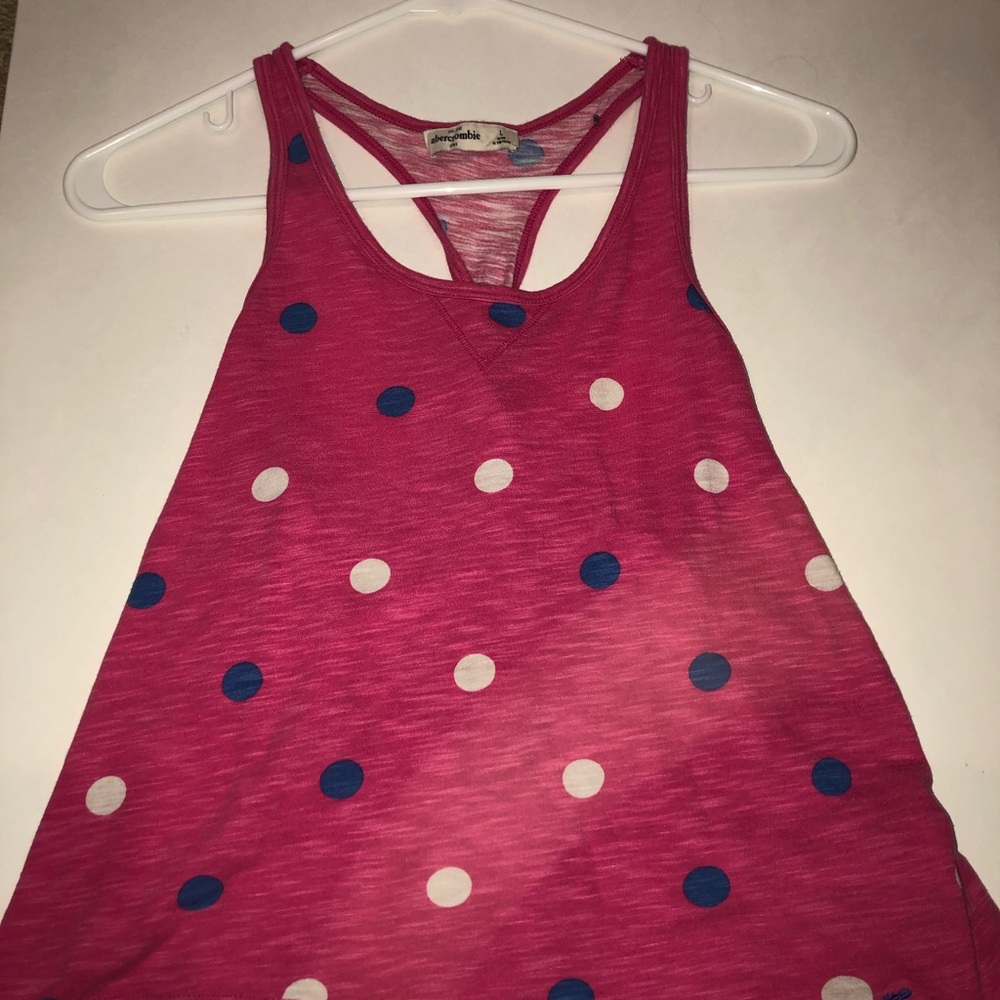 polka dot tank top